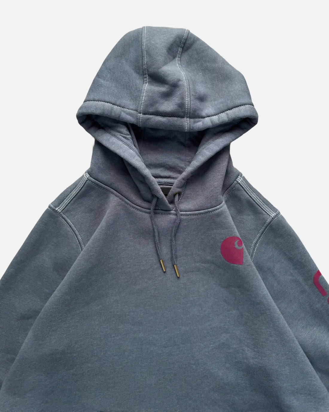 CARHARTT CONTRAST STITCH HOODIE - L