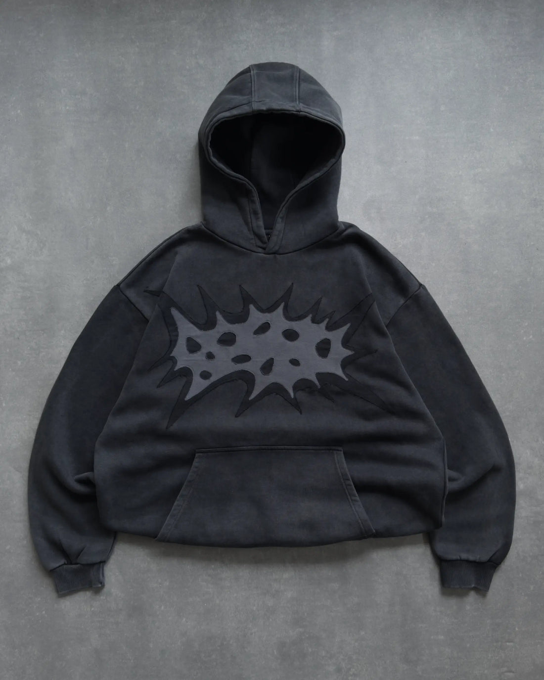 ECLIPSE VINTAGE FADE HOODIE - XXL