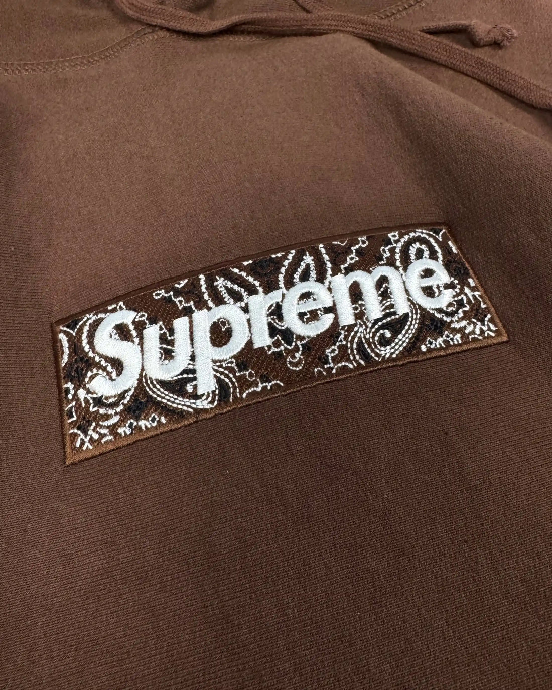 SUPREME BANDANA BOX LOGO HOODIE - XL