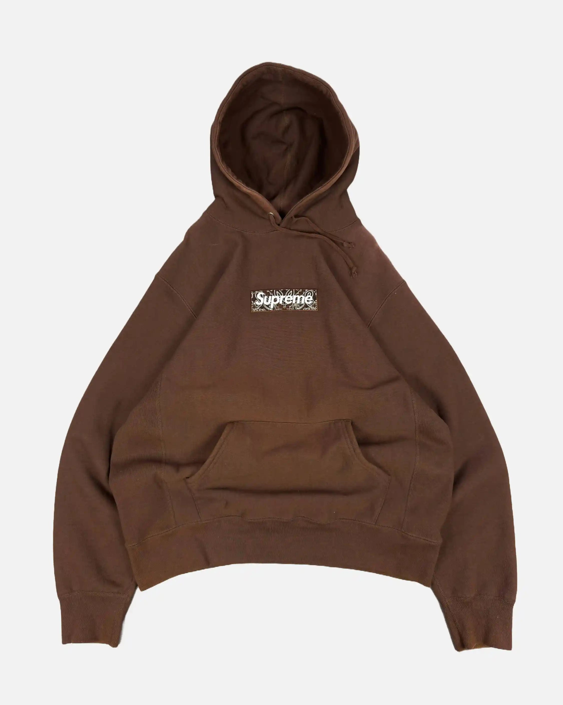 SUPREME BANDANA BOX LOGO HOODIE - XL SUPREME BANDANA BOX LOGO HOODIE - XL