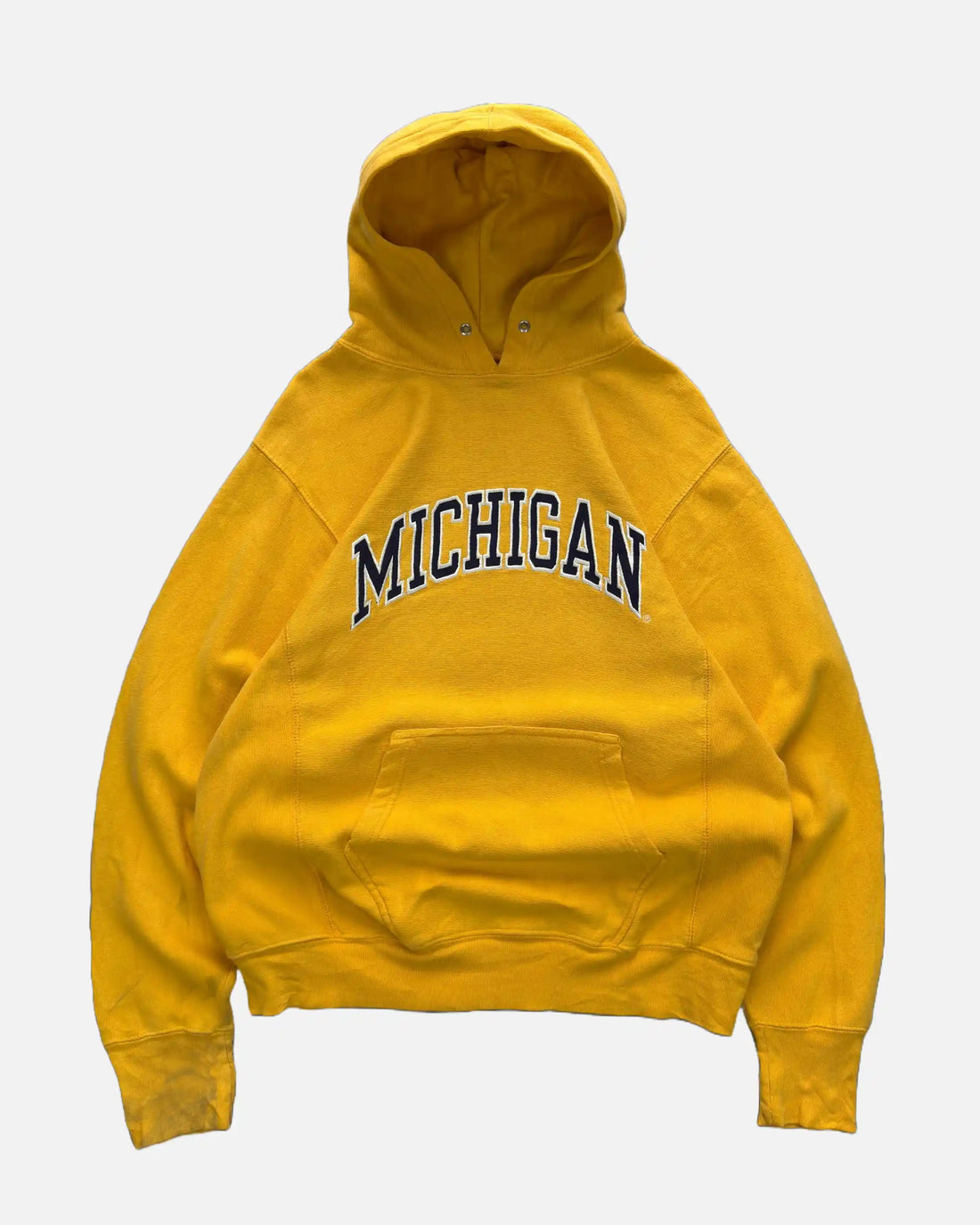 VINTAGE MICHIGAN MUSTARD HOODIE
