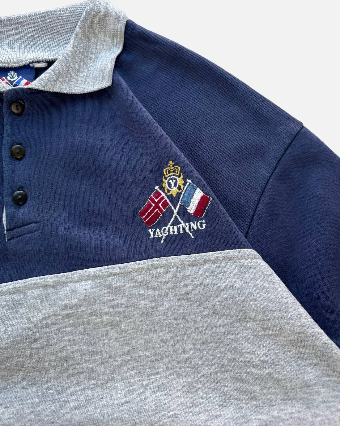 VINTAGE YACHTING CREWNECK - L