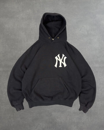 BLACK NEW YORK YANKEES HOODIE - M
