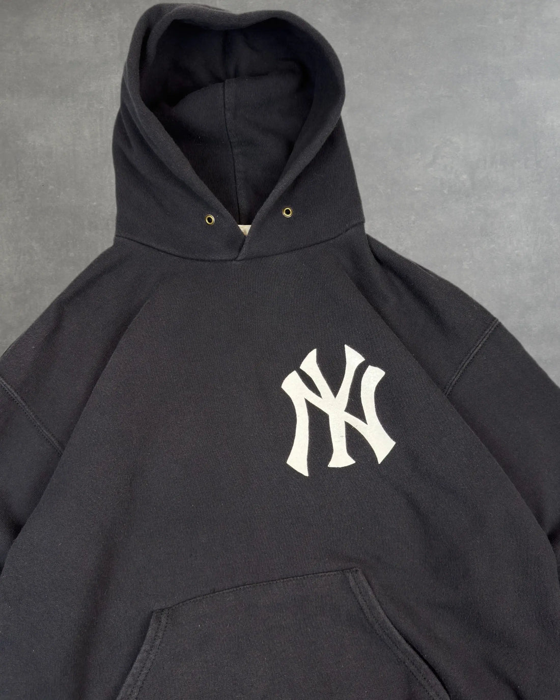BLACK NEW YORK YANKEES HOODIE - M