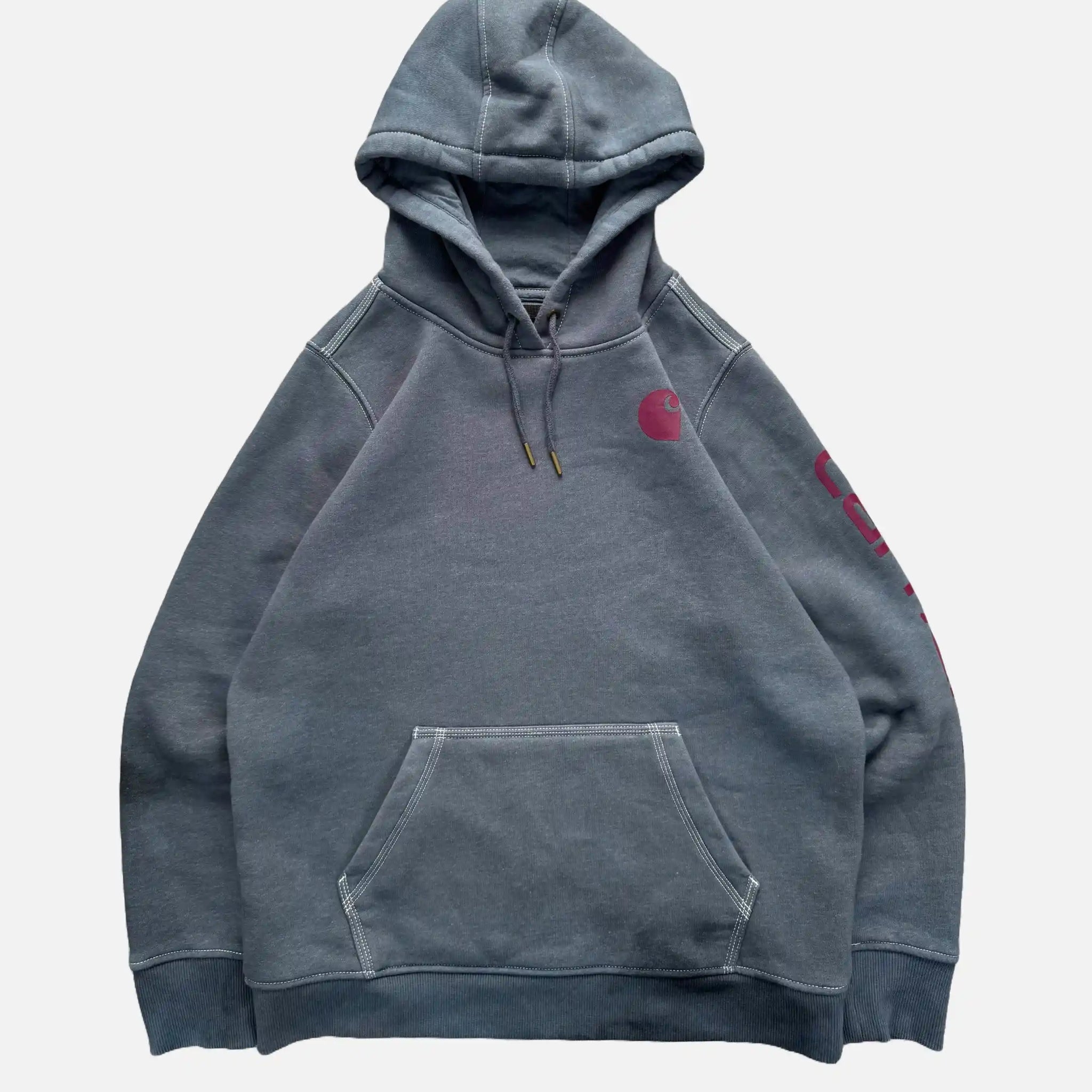 CARHARTT CONTRAST STITCH HOODIE - L