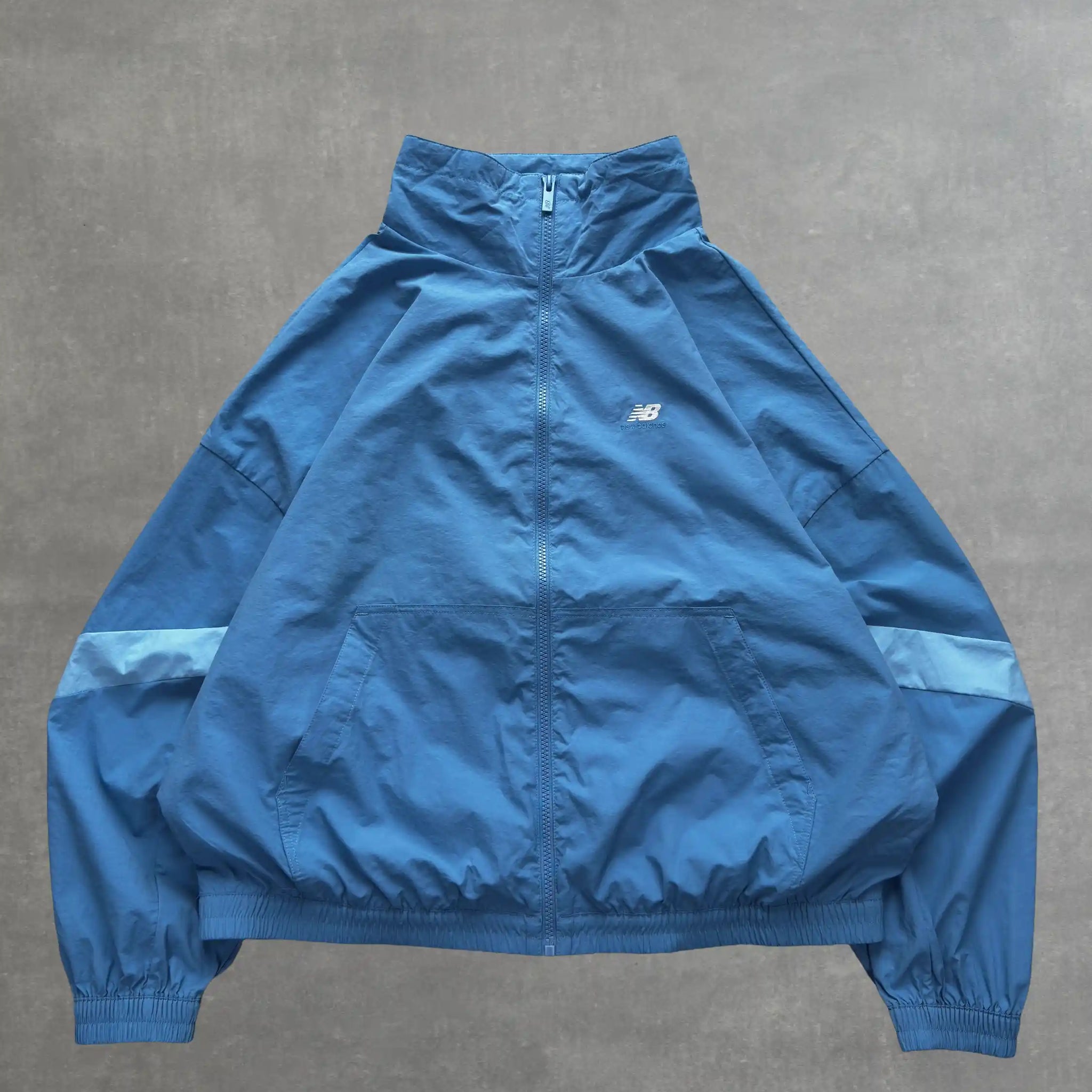 NEW BALANCE CAROLINA BLUE TRACK JACKET - M