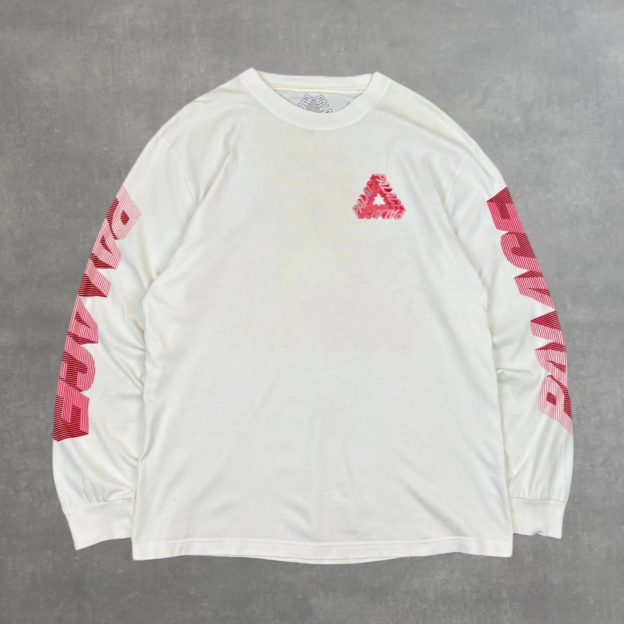 PALACE WHITE P-3D LONGSLEEVE - M