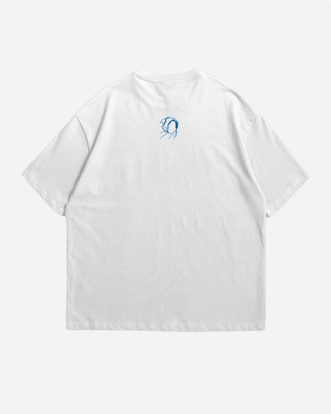 PERFEC TBLUE CASSO HEAVYWEIGHT BOX FIT TSHIRT - UNMARKET