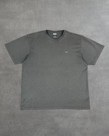 VINTAGE DARK GREY NIKE MINI SWOOSH TEE - L