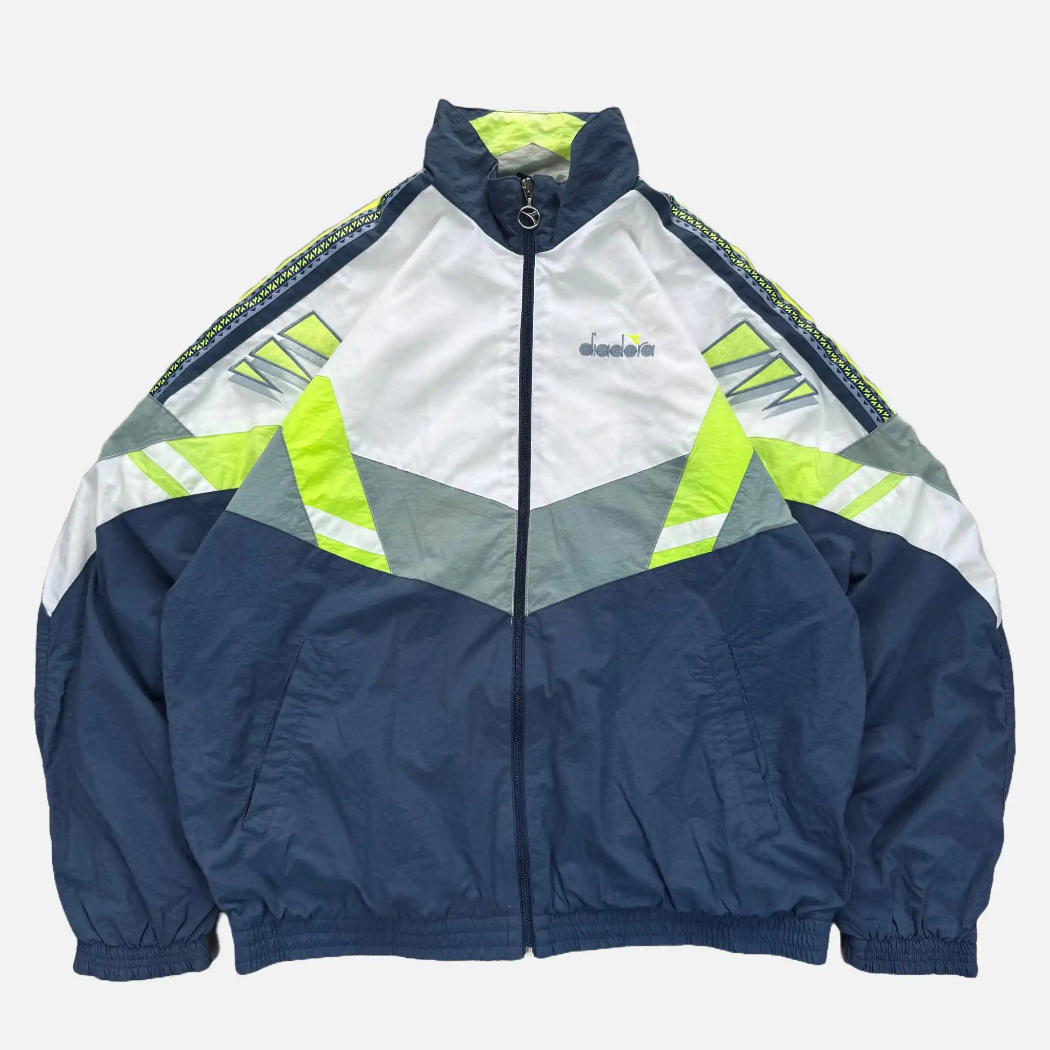 VINTAGE DIADORA TRACK JACKET - XL