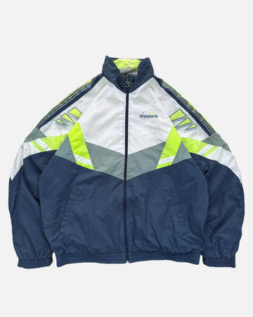 VINTAGE DIADORA TRACK JACKET - XL