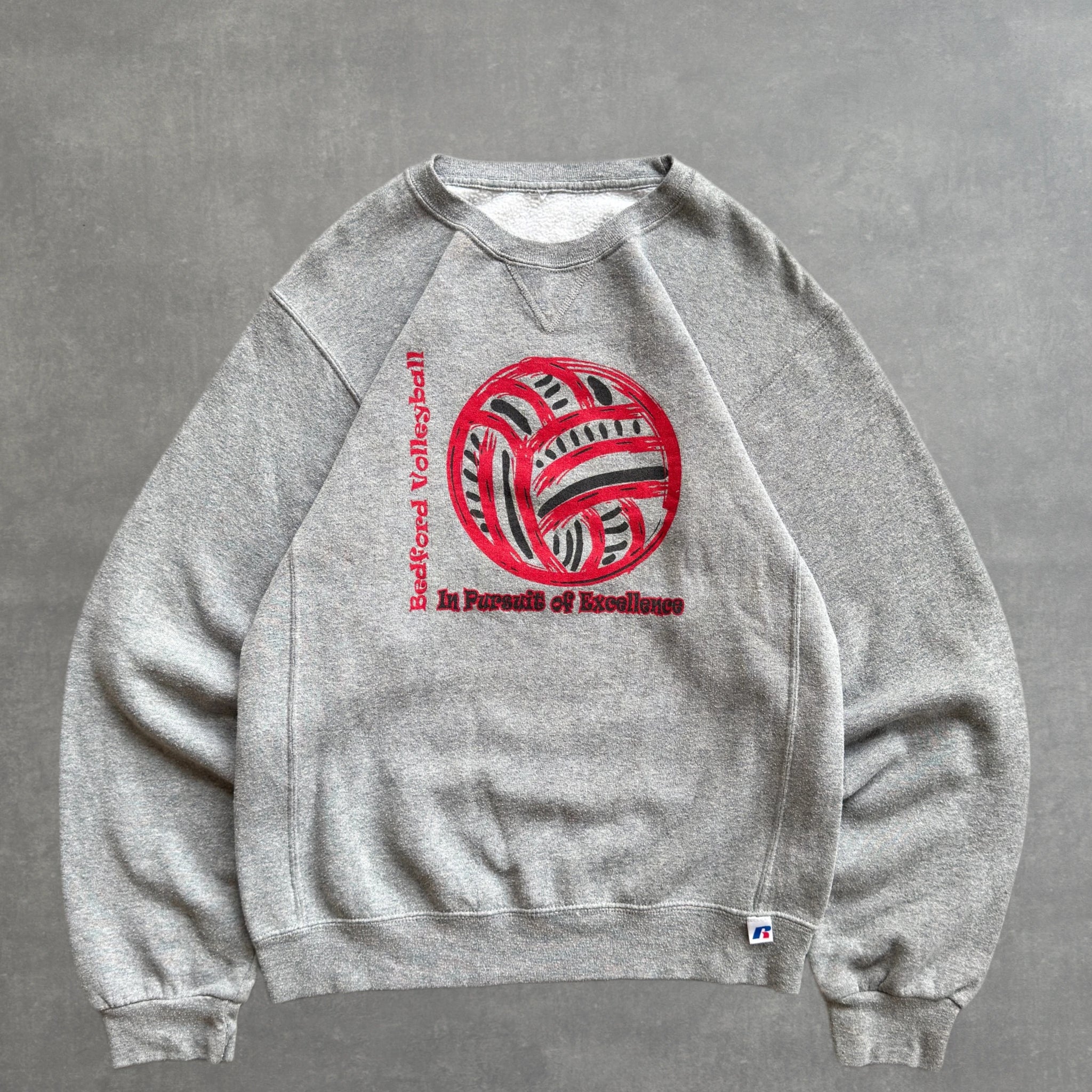 VINTAGE GREY RUSSELL ATHLETIC - M