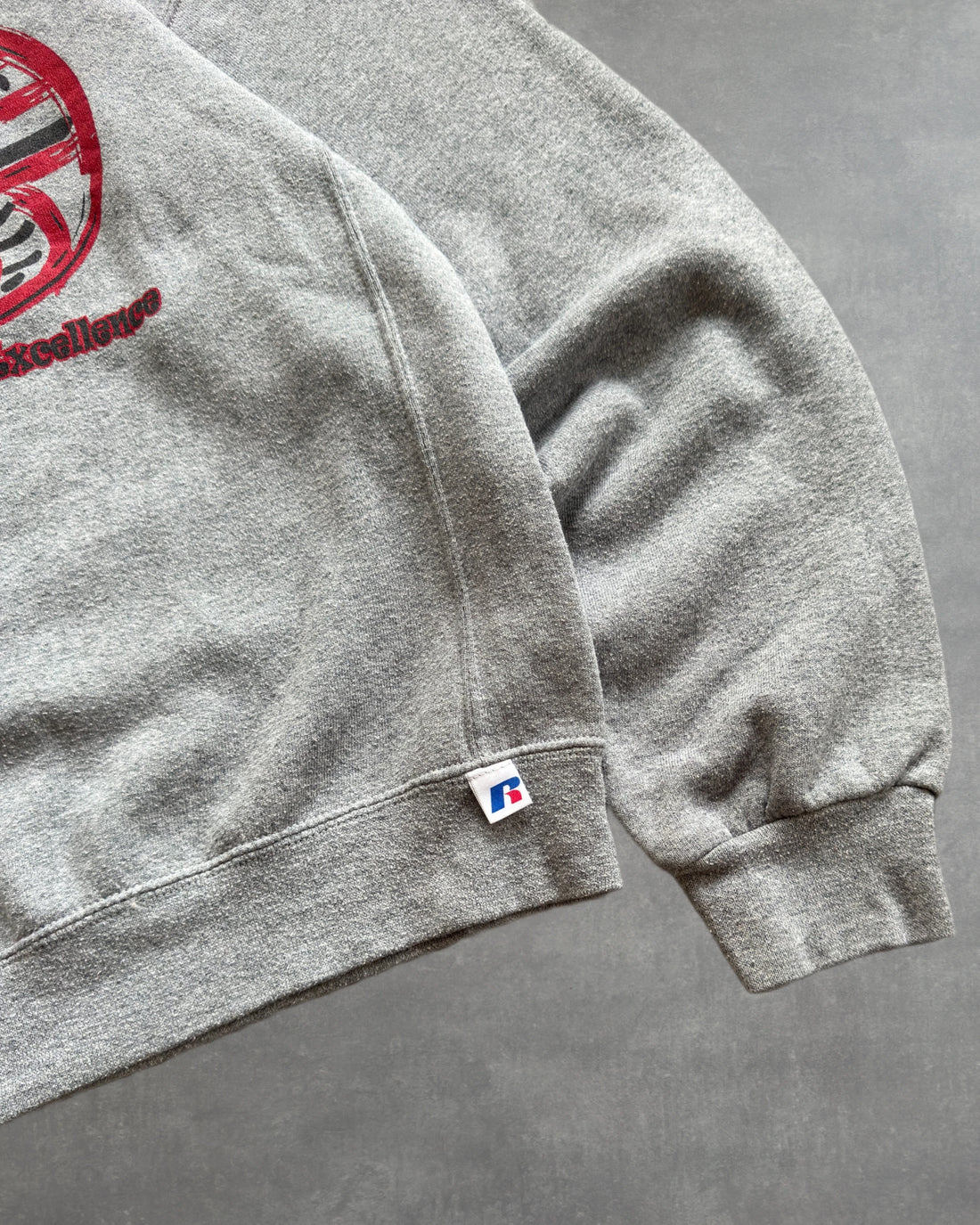 VINTAGE GREY RUSSELL ATHLETIC - M