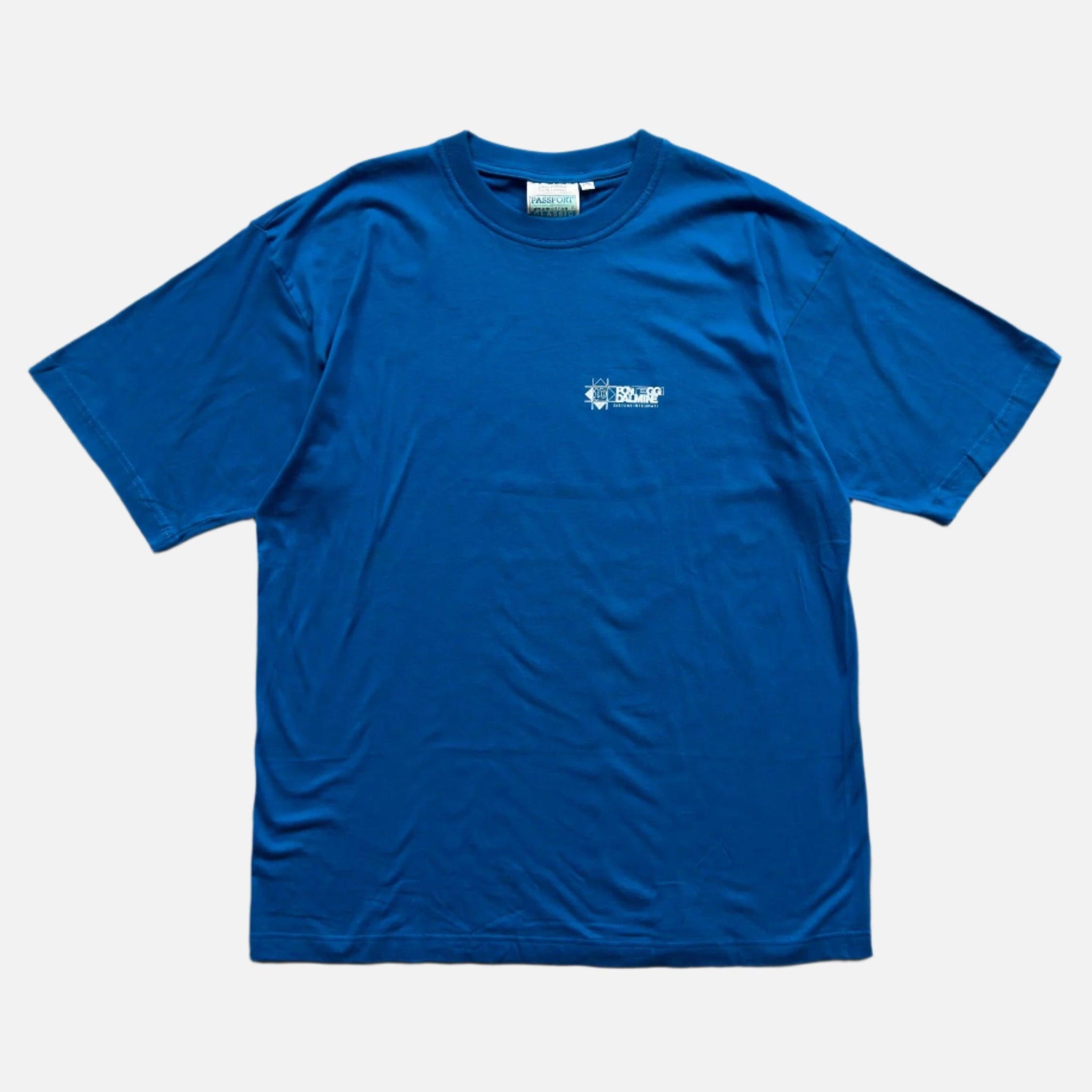 VINTAGE MILAN TEE - 1990s - Blue