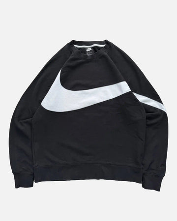 VINTAGE NIKE BIG SWOOSH CREWNECK - L